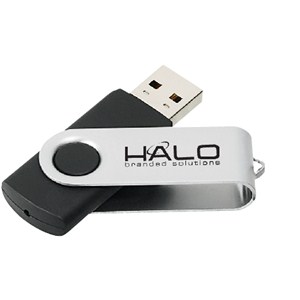 Best Seller Swivel USB Flash Drive  - 1 GB