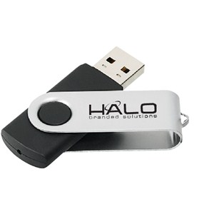 Best Seller Swivel USB Flash Drive - 1 GB