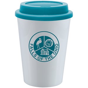 Wake Up Plastic Travel Tumbler - 12 oz