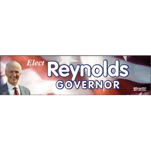 HD Resolution Ultra Removable Zip-Strips® Vinyl Bumper Sticker - 3" x 11 1/2"