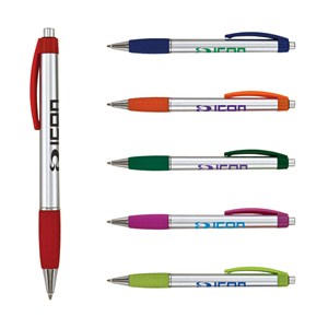 Silver Super Glide Ballpoint Pen