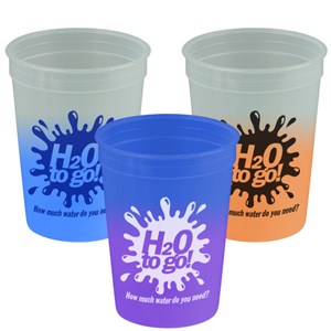 Cool Color Change Stadium Cup - 12 oz