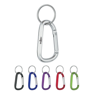 6 mm Carabiner with Split Ring