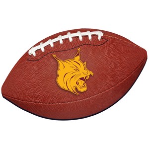 Full Color Football Soft Surface Mouse Pad - 8 x 1/8