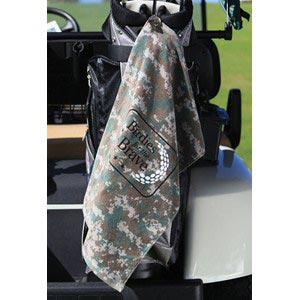 Camo Golf Towel