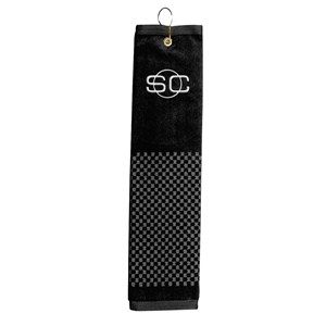 The Scrubber Golf  Towel