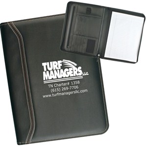 Contemporary Zippered Portfolio