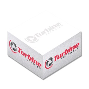 4" x 2" Full Color Memo Cube - 400 Sheet