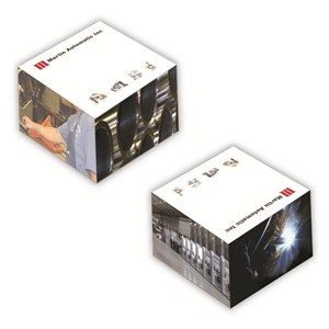 2 3/4" Full color Sticky Memo Cube - 275 Sheet