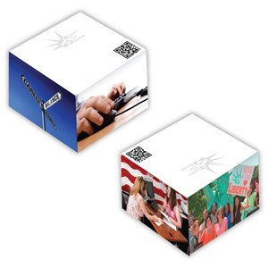 3 3/8" Sticky Memo Cube - 350 Sheet