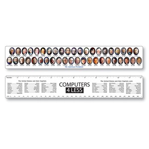 Presidential Plastic Ruler