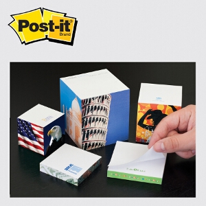 3 3/8" x 3 3/8" x 3 3/8" Post-it® Notes Full Cube