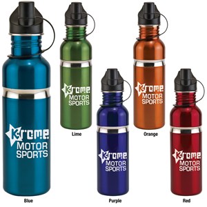 Metallic Color Stainless Sport Bottle - 28 oz