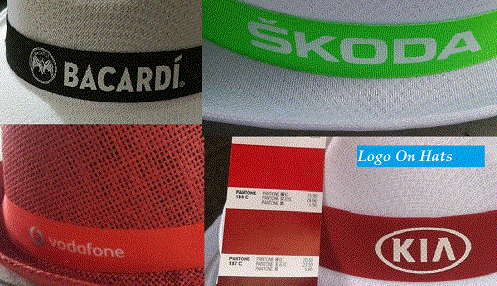 Logo on hats