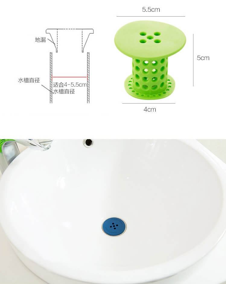 custom tub drainer hair filter