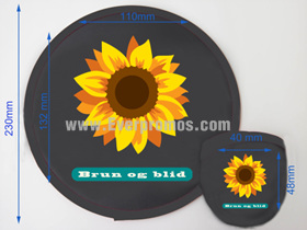 Logo Promotional Frisbee of foldable
