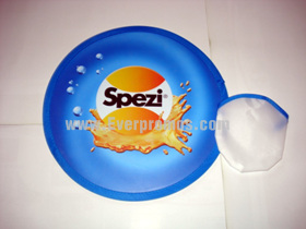 Nylon Foldable Frisbee For Promotion