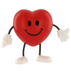 Valentine Heart Figure Stress Reliever
