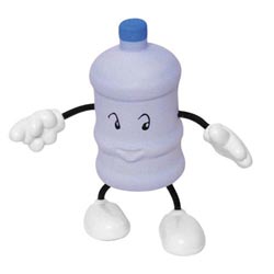 Water Bottle Figure Stress Reliever