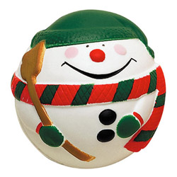 Snowman Ball Stress Reliever